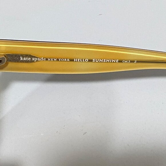 NEW Kate Spade MARIGOLD Two-Tone Cat Eye Sunglasses
